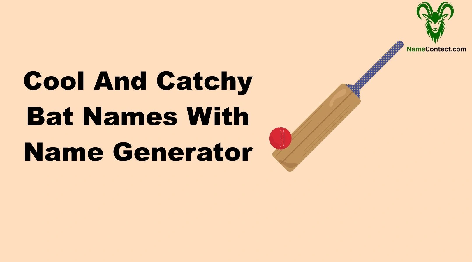 Cool And Catchy Bat Names With Name Generator