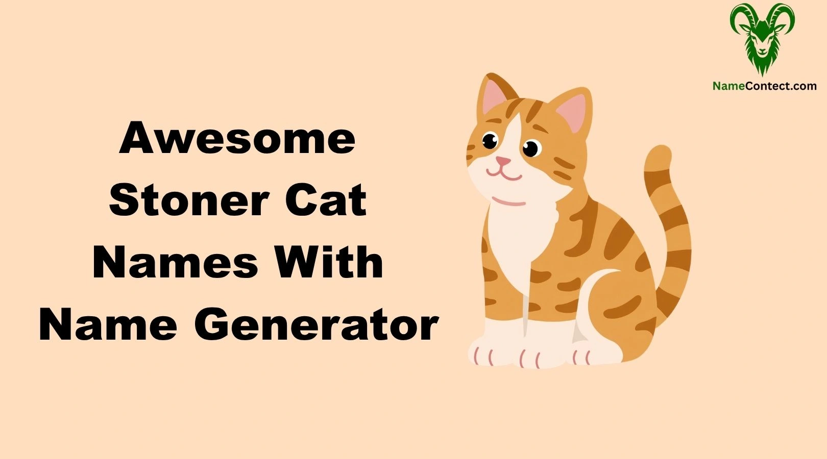 Awesome Stoner Cat Names With Name Generator