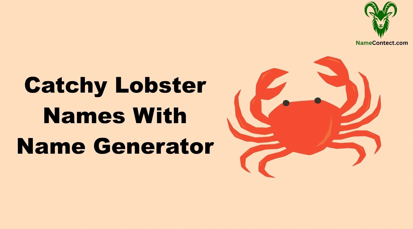 Catchy Lobster Names With Name Generator