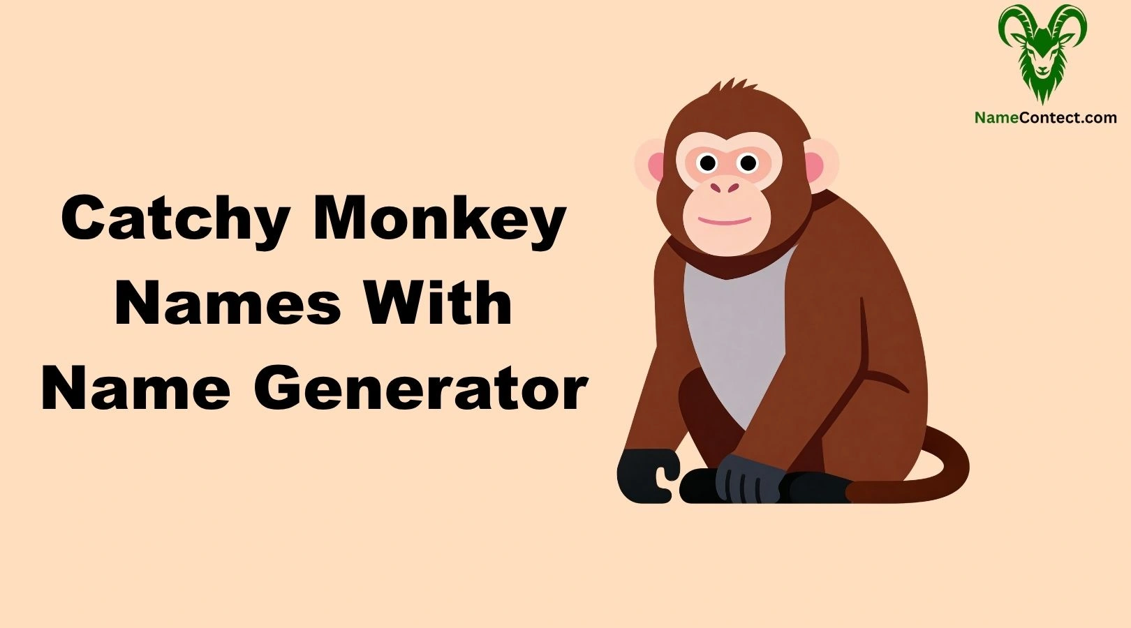 Catchy Monkey Names With Name Generator