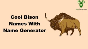 Cool Bison Names With Name Generator