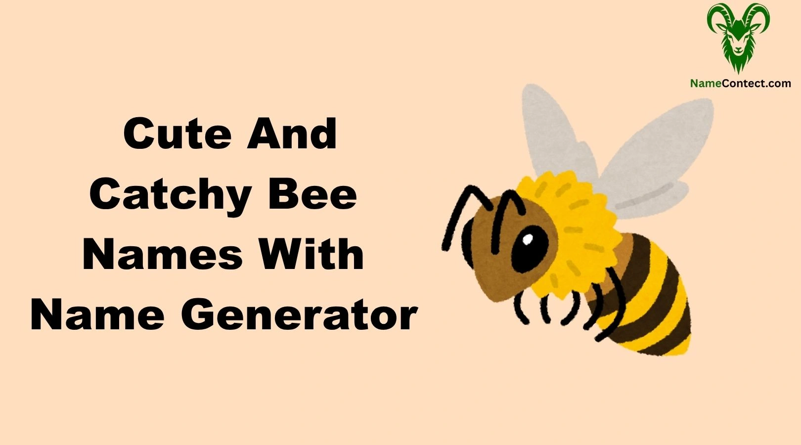 Cute And Catchy Bee Names With Name Generator