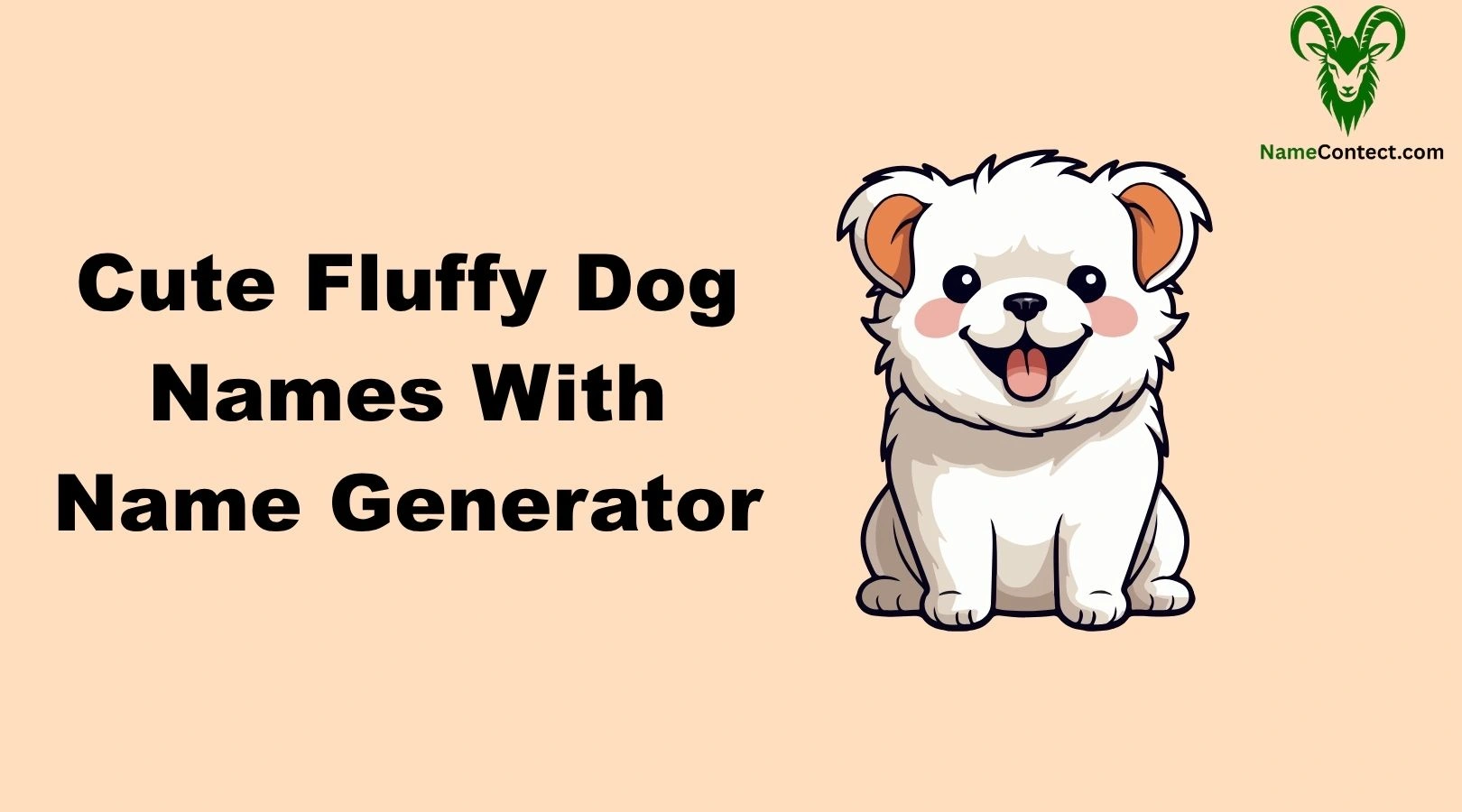 Cute Fluffy Dog Names With Name Generator