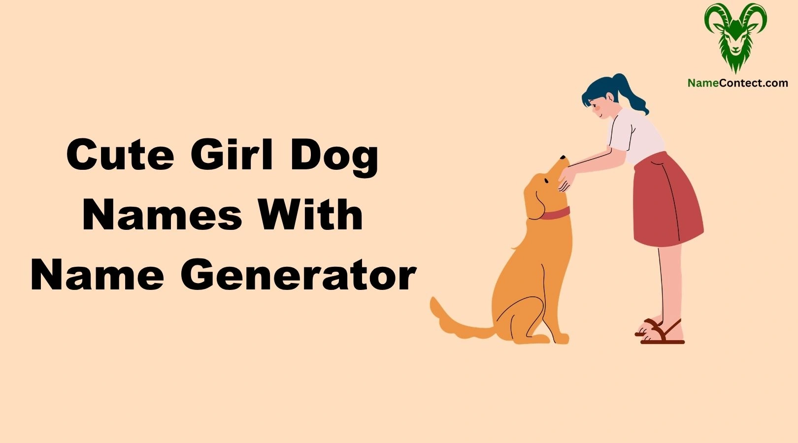 Cute Girl Dog Names With Name Generator