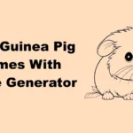 Cute Guinea Pig Names With Name Generator