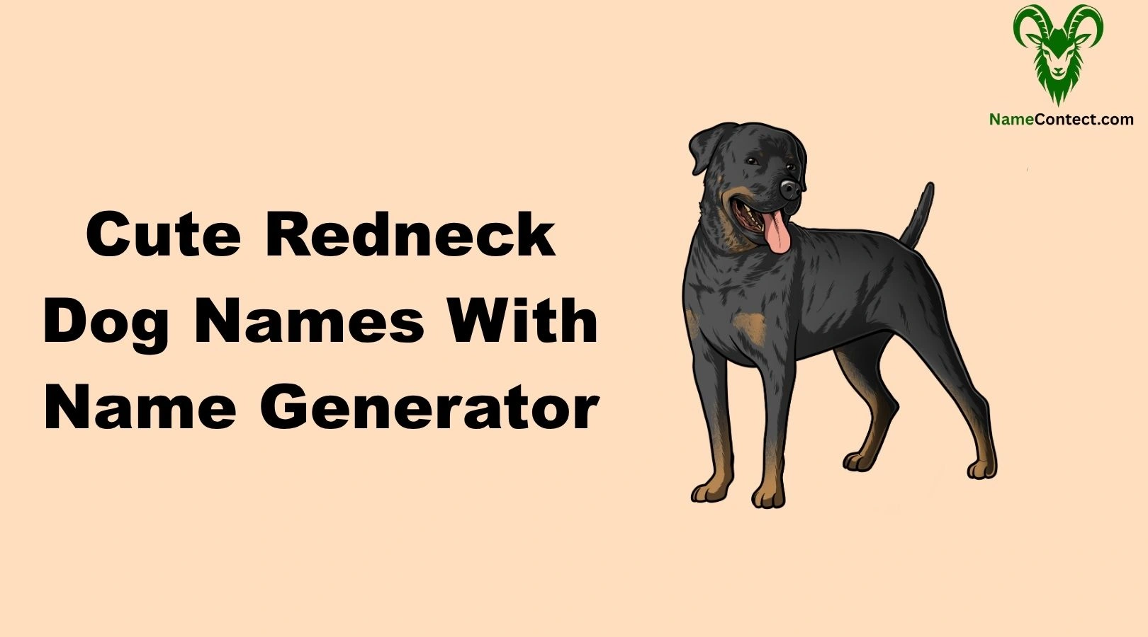 Cute Redneck Dog Names With Name Generator