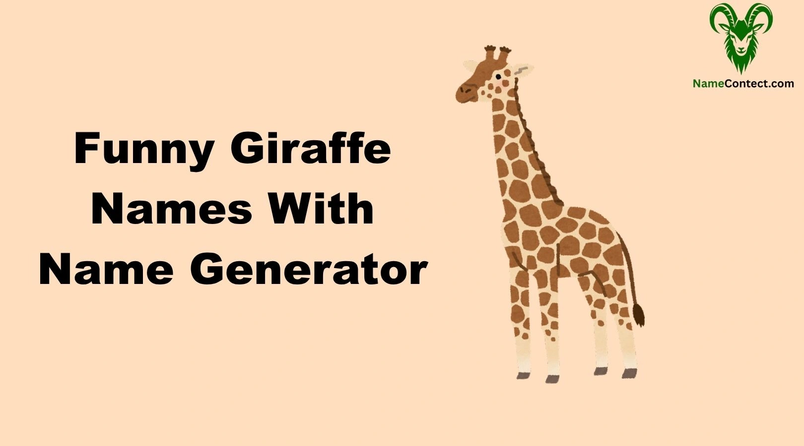 Funny Giraffe Names With Name Generator