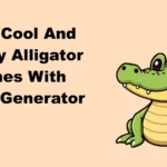 Cool And Catchy Alligator Names With Name Generator