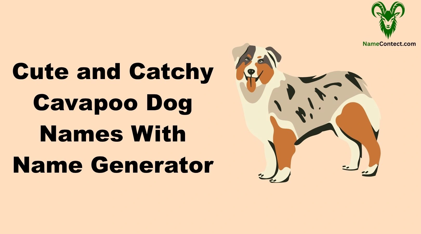 Cute and Catchy Cavapoo Dog Names With Name Generator