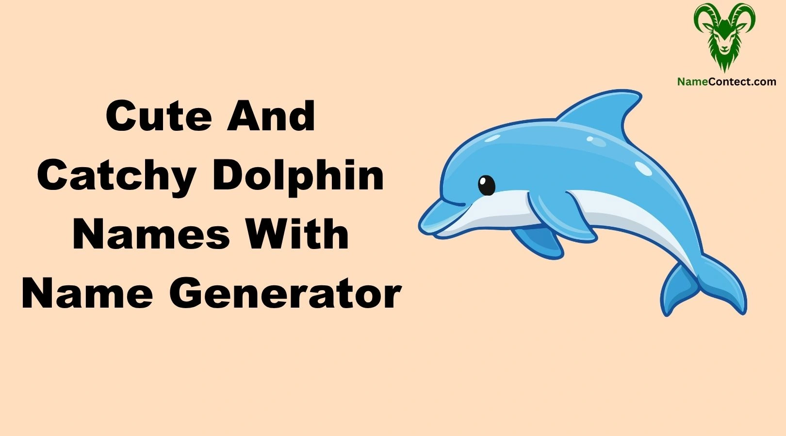 Cute And Catchy Dolphin Names With Name Generator