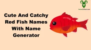 Cute And Catchy Red Fish Names With Name Generator